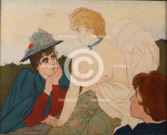 Chasteté (Chastity), c1892. Creator: Maurin, Charles (1856-1914).