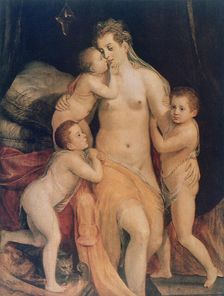 Chastity 1516-1570. Artist: Frans Floris