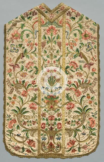 Chasuble, 1700s. Creator: Unknown.
