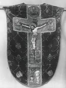 Chasuble Back, Italian, 16th century. Creator: Unknown