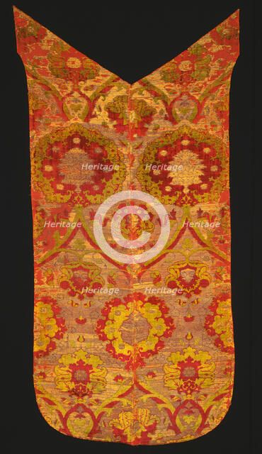 Chasuble Back, Italy, 1450/1500. Creator: Unknown.