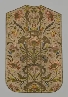 Chasuble (Back), Italy, 1701/25. Creator: Unknown