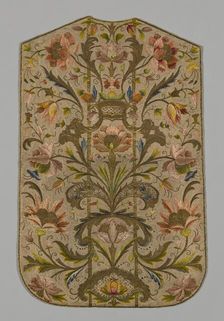 Chasuble (Back), Italy, 1701/25. Creator: Unknown