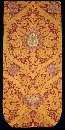 Chasuble (Back Only), Italy, 16th century. Creator: Unknown