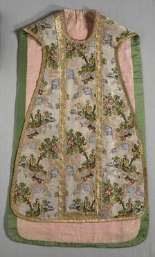 Chasuble, c. 1760-1770. Creator: Unknown