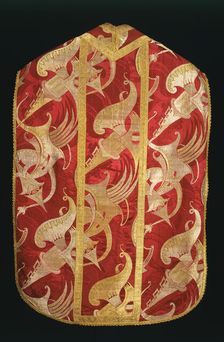 Chasuble, France, 1700/25. Creator: Unknown