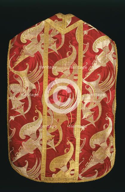 Chasuble, France, 1700/25. Creator: Unknown.