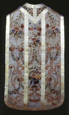 Chasuble, France, 1725/75. Creator: Unknown