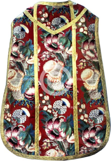 Chasuble, France, mid-18th century. Creator: Jean Revel.