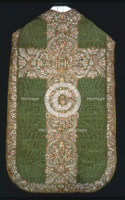 Chasuble, France, c. 1700. Creator: Unknown.
