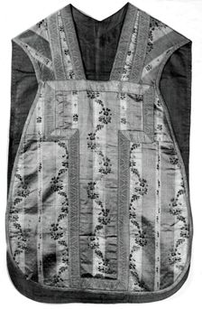 Chasuble, France, late 18th/early 19th century. Creator: Unknown