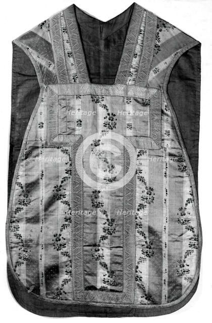 Chasuble, France, late 18th/early 19th century. Creator: Unknown.