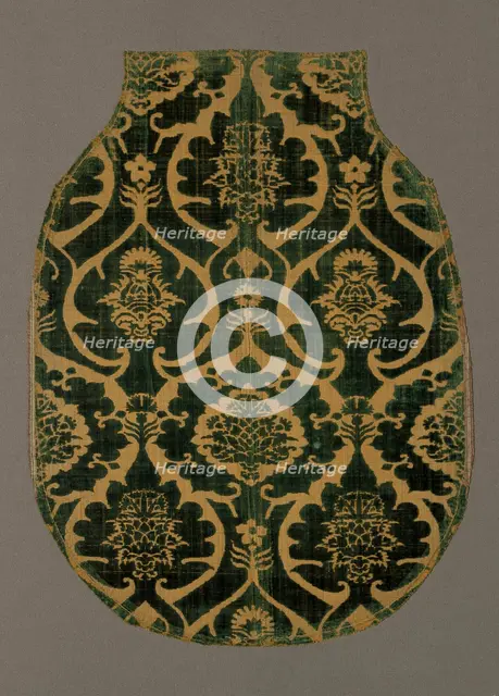 Chasuble (Fron only), Italy, 15th century. Creator: Unknown.