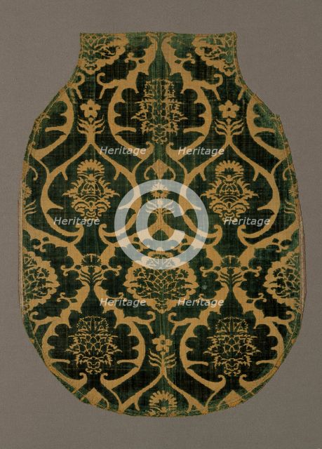 Chasuble (Fron only), Italy, 15th century. Creator: Unknown.