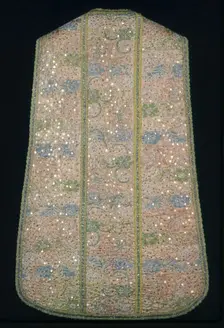 Chasuble, Italy, 1675/1725. Creator: Unknown