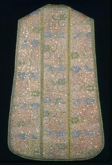 Chasuble, Italy, 1675/1725. Creator: Unknown