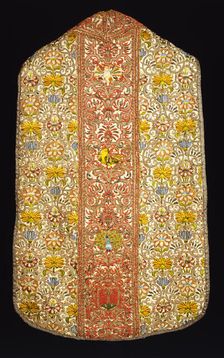 Chasuble, Italy, 1601/75. Creator: Unknown