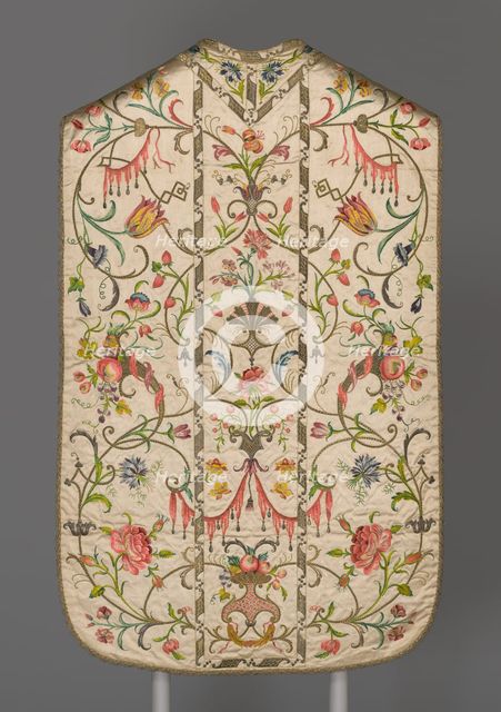 Chasuble, Italy, 1740/50. Creator: Unknown.