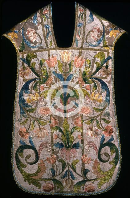 Chasuble, Italy, 18th century. Creator: Unknown.