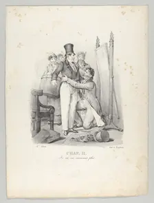 Chap. II: Je ne me reconnais plus (I No Longer Recognize Myself), 1824. Creator: Victor Adam