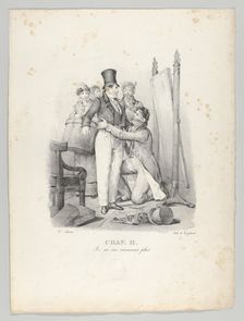 Chap. II: Je ne me reconnais plus (I No Longer Recognize Myself), 1824. Creator: Victor Adam