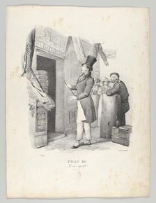 Chap. III: C'est Superbe! (How Wonderful!), 1824. Creator: Victor Adam