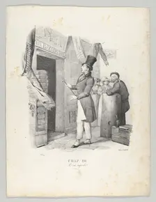 Chap. III: C'est Superbe! (How Wonderful!), 1824. Creator: Victor Adam