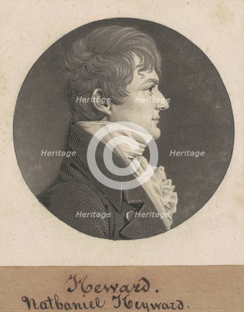 Chapman Johnson, c. 1808. Creator: Charles Balthazar Julien Févret de Saint-Mémin.