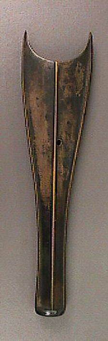 Chape (Terminal of a Scabbard), Irish, 900-600 B.C. Creator: Unknown