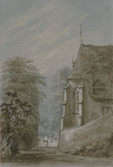 Chapel, 1827. Creator: Henry Fortescue