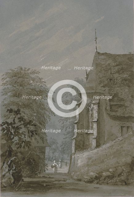 Chapel, 1827. Creator: Henry Fortescue.