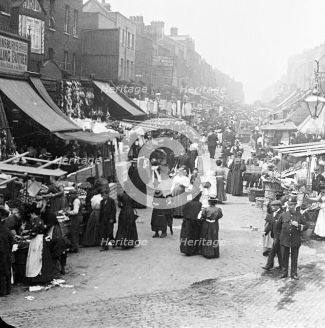 Chapel Market, Islington, London. Artist: Unknown