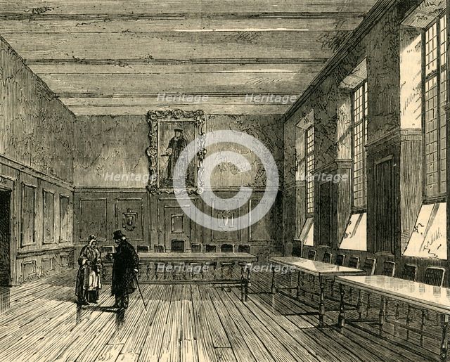 'Chapel of Merchant Taylors' School', c1872. Creator: Unknown.