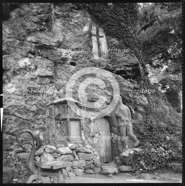 Chapel of Our Lady of the Crag, Abbey Road, Knaresborough, Harrogate, North Yorkshire, c1966-c1974 Creator: Eileen Deste.