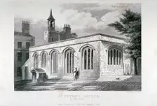 Chapel of of St Peter ad Vincula, Tower of London, 1837. Artist: John Le Keux