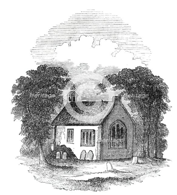 Chapel of Ease to St. Mary's, Southampton, 1842. Creator: Unknown.