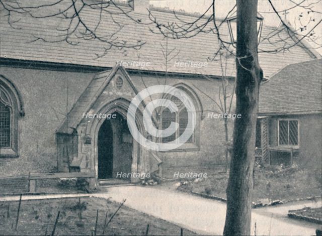 'Chapel of St. Mary's Hospital, Great Ilford, Essex', 1903. Artist: Unknown.