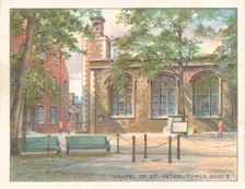 Chapel of St. Peter, Tower Green 1929