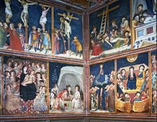 Chapel of Saint Michael or day cell oil by Ferrer Bassa, 1346, in the Monastery of Pedralbes