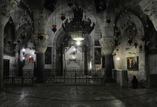Chapel of Saint Helena, Basilica of the Holy Sepulchre, Jerusalem, Israel, 12th century, (2014). Creator: LTL