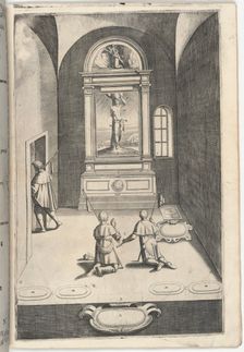 Chapel of Saint Sebastian (Cappella di San Sebastiano) [plate N], 1612. Creator: Jacopo Ligozzi