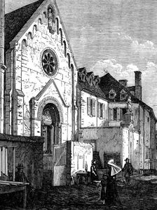 Chapel of the Visitation of Marguerite Marie Alacoque, 1873. Creator: Unknown