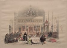 Chapel of the Convent of St. Saba, 1839. Creator: David Roberts (British, 1796-1864)