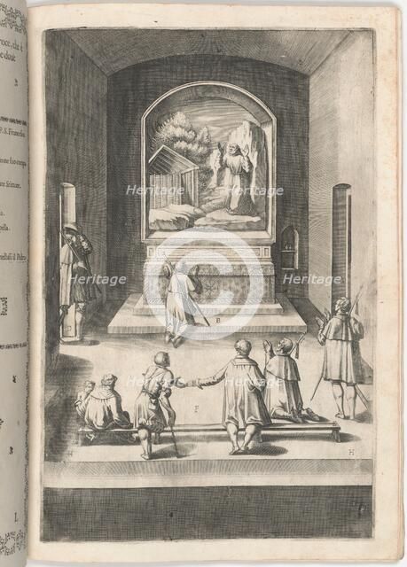 Chapel of the Cross (Cappella della Croce) [plate L], 1612. Creator: Jacopo Ligozzi.