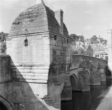 Chapel on Town Bridge, Bradford-on-Avon, Wiltshire, 1945. Artist: Eric de Maré