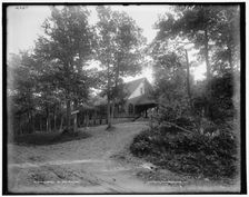 Chapel at Mt. Pocono, between 1890 and 1901. Creator: Unknown