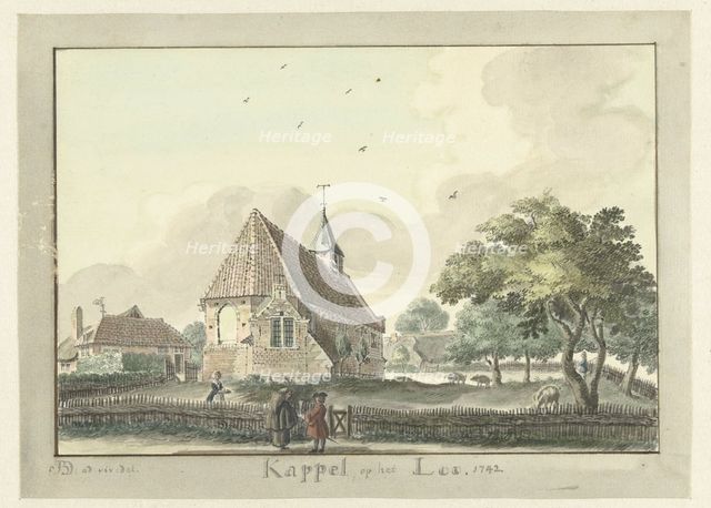 Chapel at Het Loo, 1742. Creator: Jan de Beyer.