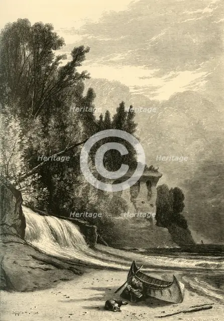 'Chapel Beach', 1872.  Creator: James H. Richardson.