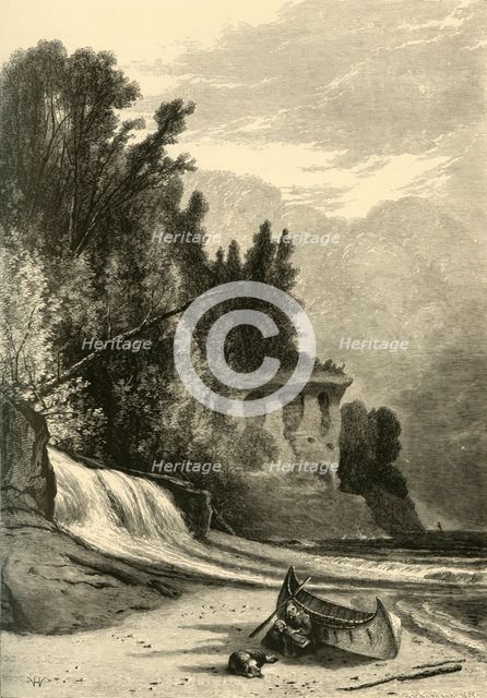 'Chapel Beach', 1872.  Creator: James H. Richardson.