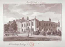 Chapel belonging to the Philanthropic Society Institution, London Road, Southwark, London, 1827. Artist: John Chessell Buckler